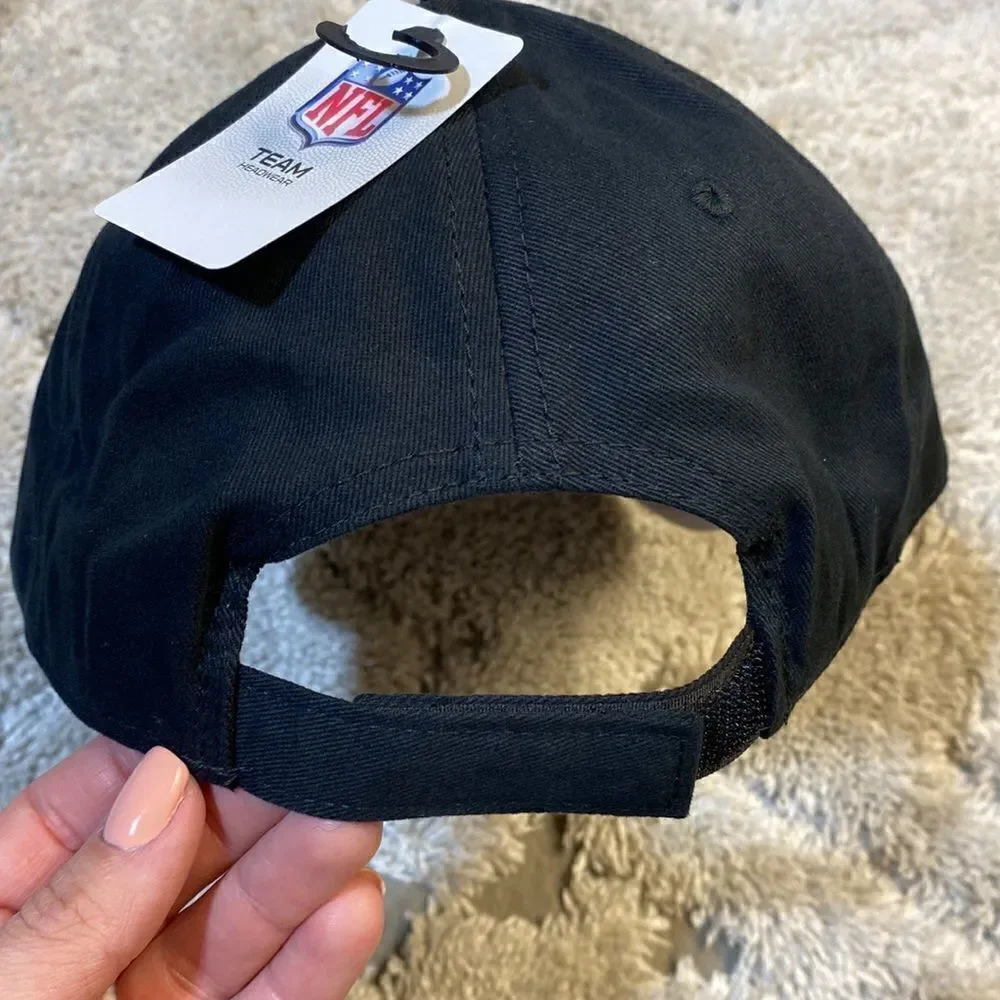 New Orleans Saints Black Adjustable Hat